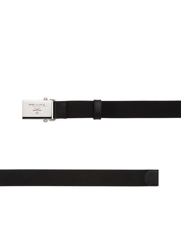 Prada on sale fabric belt