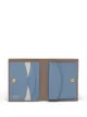 Prada logo plaque small wallet