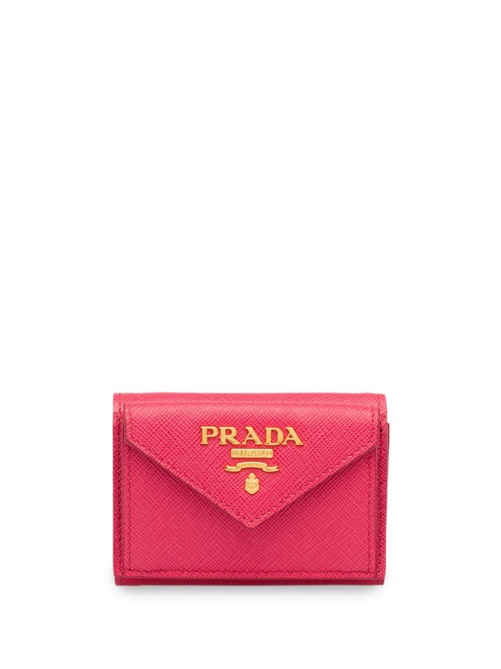 Prada Saffiano leather wallet - Pink