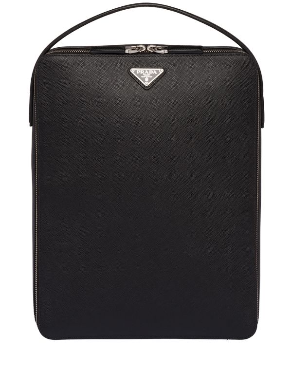 prada saffiano backpack