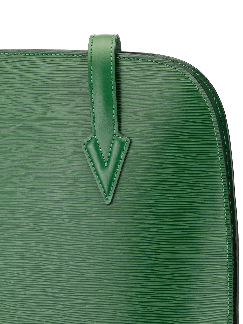 Shop for Louis Vuitton Green Epi Leather Lussac Shoulder Bag