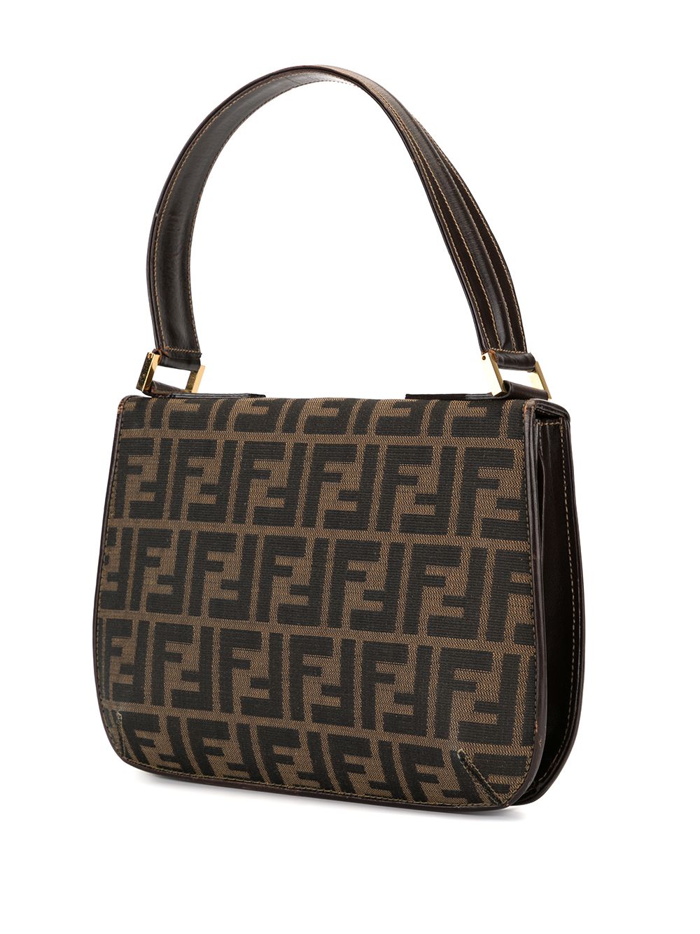 фото Fendi pre-owned сумка-тоут с узором zucca