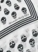 Alexander McQueen Schal mit Totenkopf