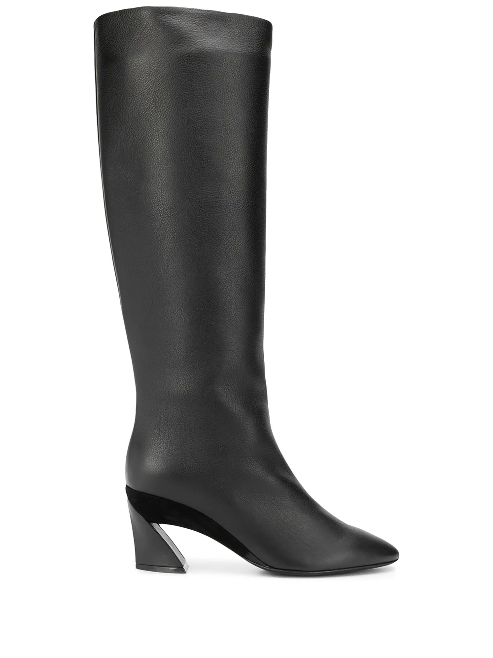 Ferragamo Antea 70mm knee-high boots Black