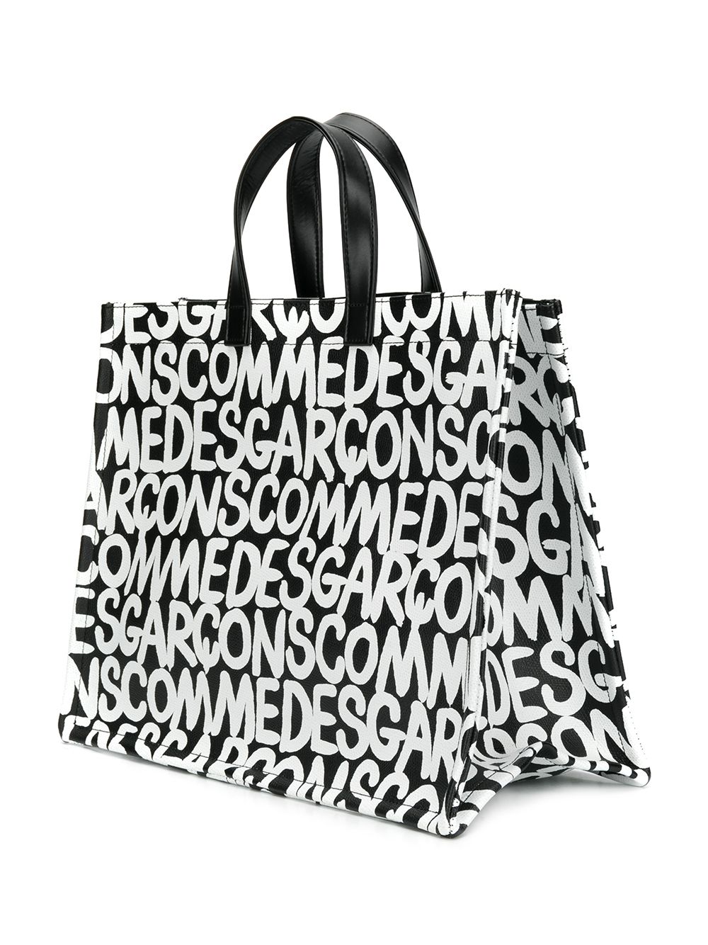 Comme Des Garçons Logo Print Tote Bag Ss20 | Farfetch.Com