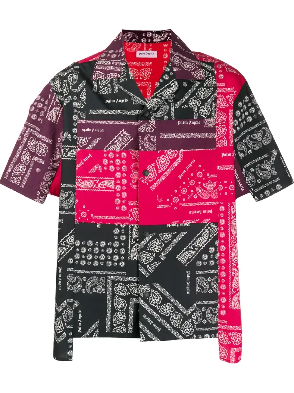 palm angels button shirt