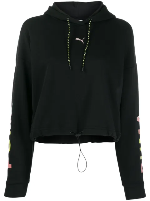 PUMA Chase クロップド パーカー