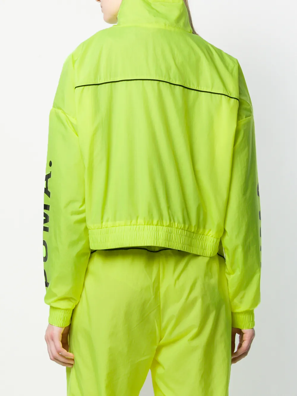 PUMA Cropped jas Geel