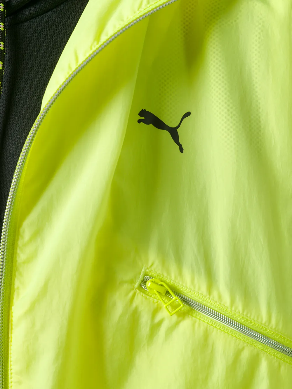PUMA Cropped jas Geel