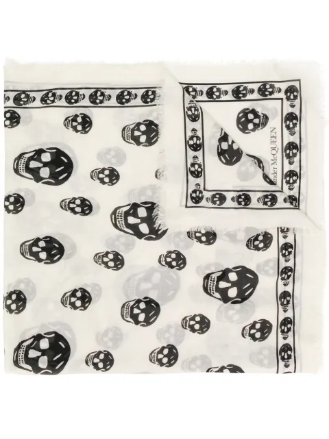 Alexander McQueen Skull scarf