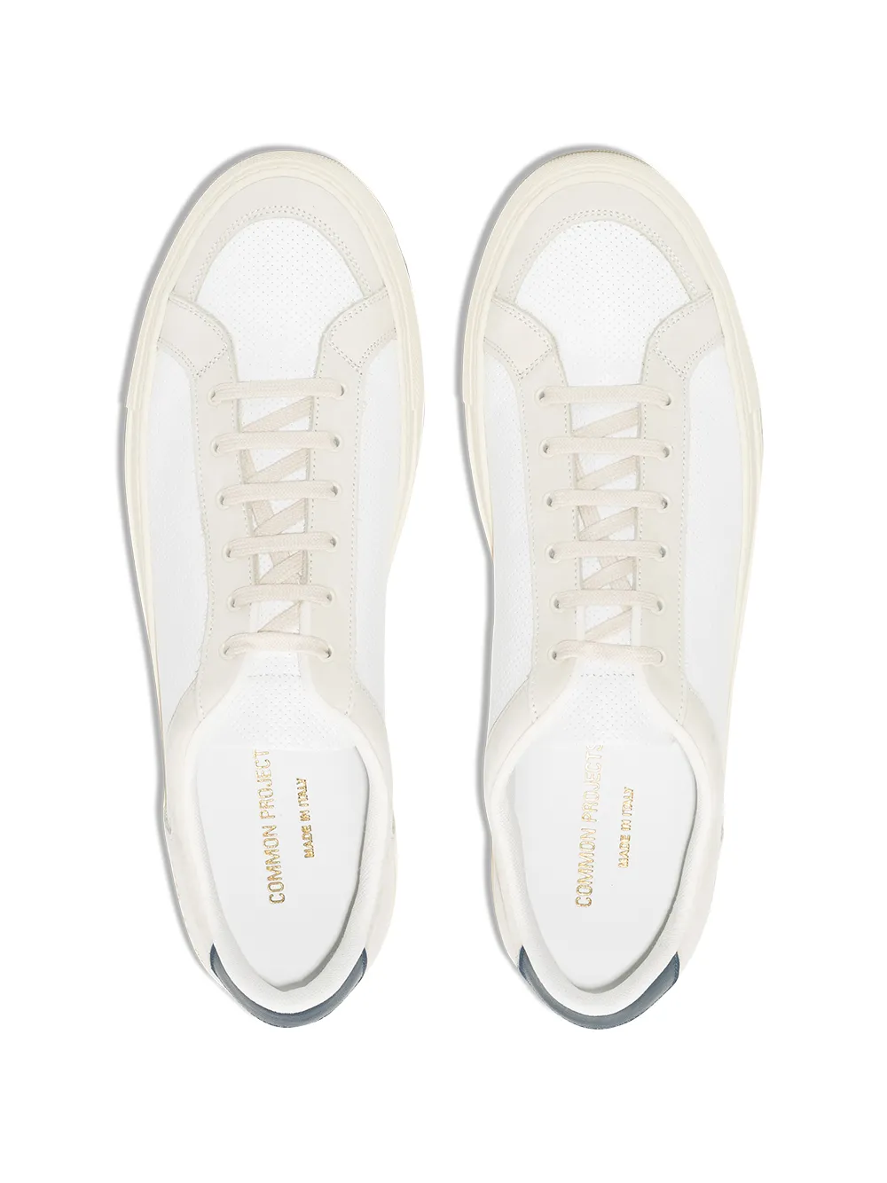 фото Common projects retro 70s low top leather sneakers