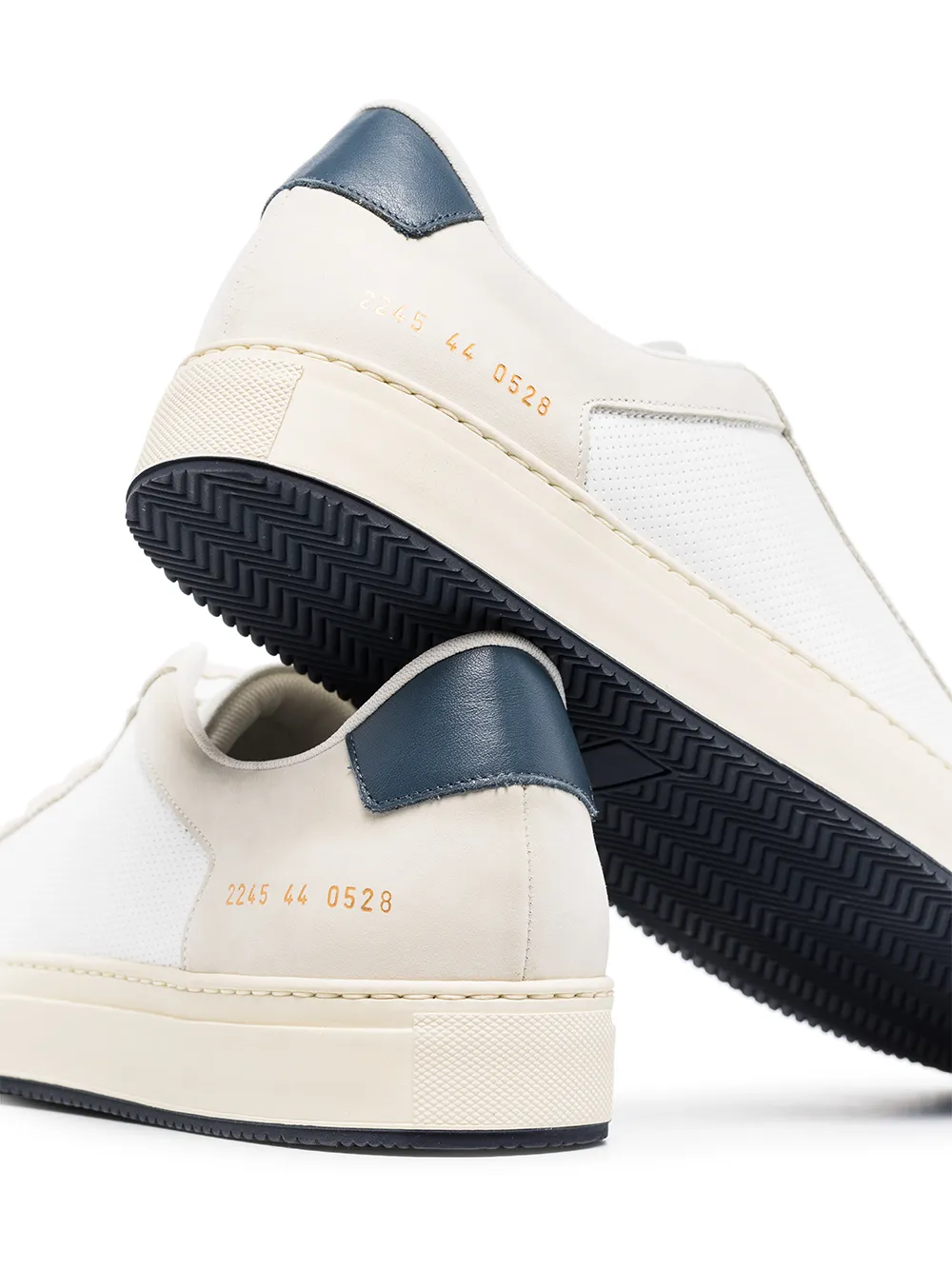 фото Common projects retro 70s low top leather sneakers