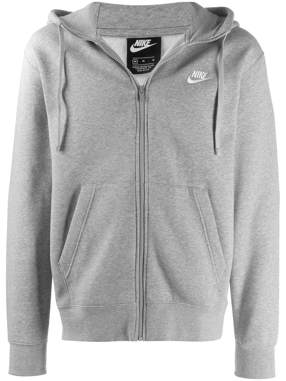 Shop Nike zip up swoosh hoodie with 