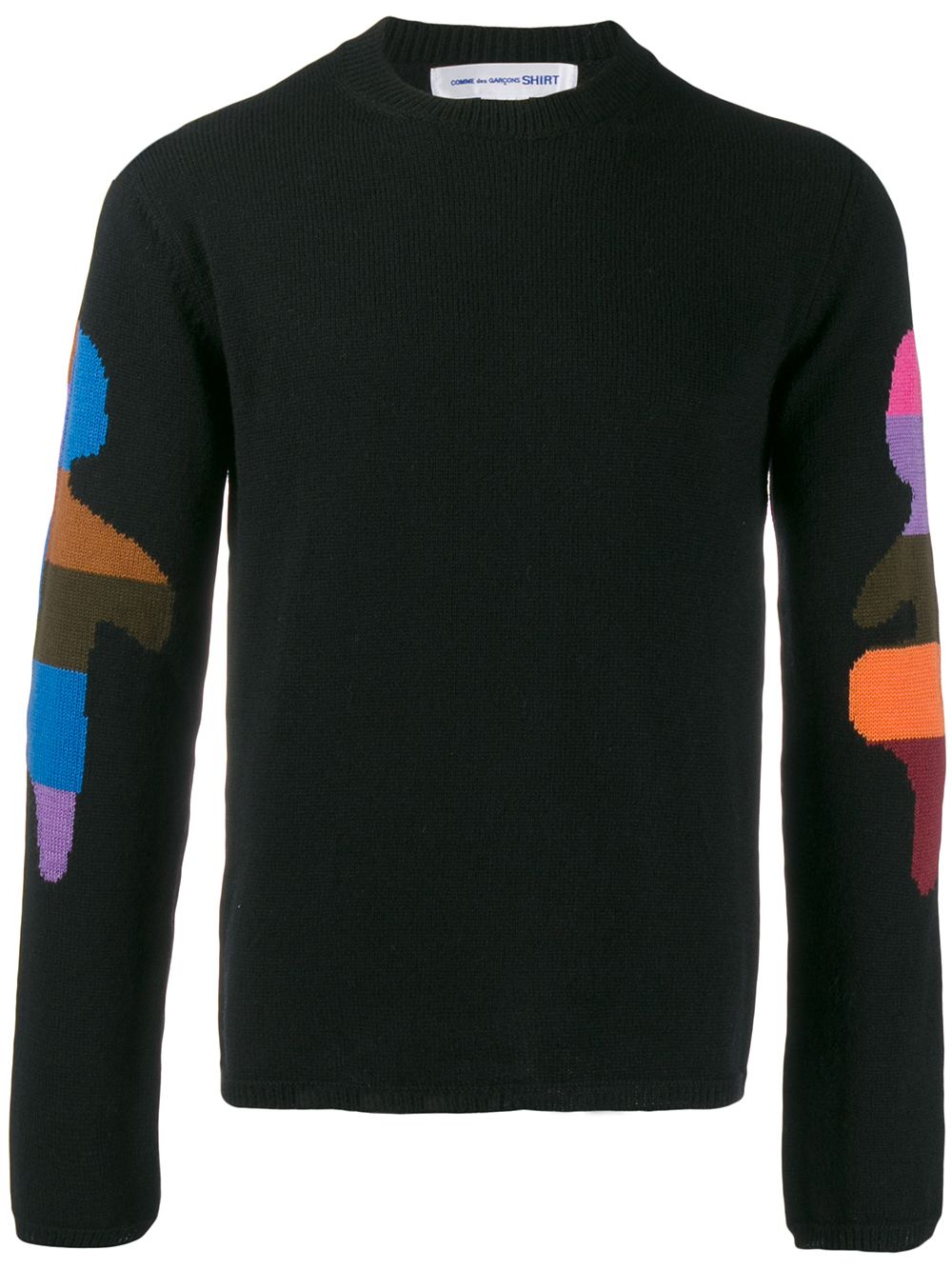 фото Comme Des Garçons Shirt свитер в стиле колор-блок