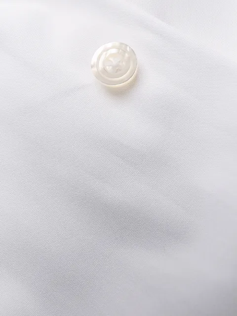 TOM FORD metal bar collar shirt