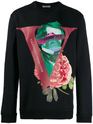 valentino crew neck sweater