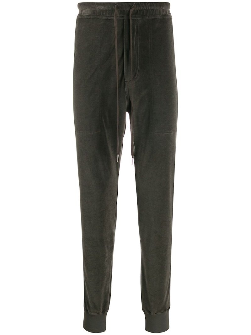 TOM FORD velvet sweatpants grey | MODES