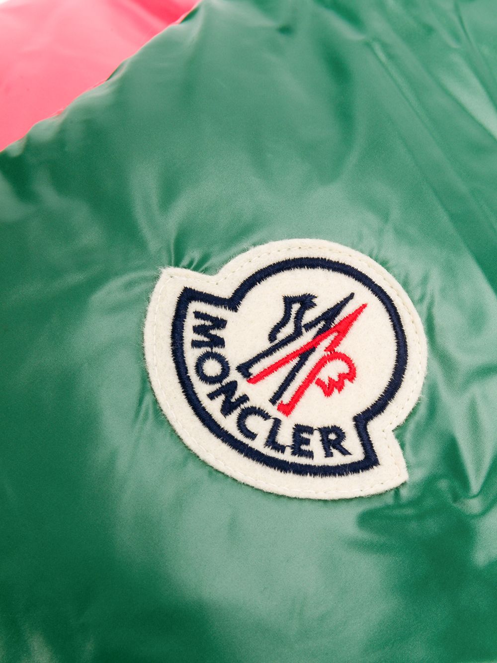 фото Moncler шарф с нашивкой-логотипом