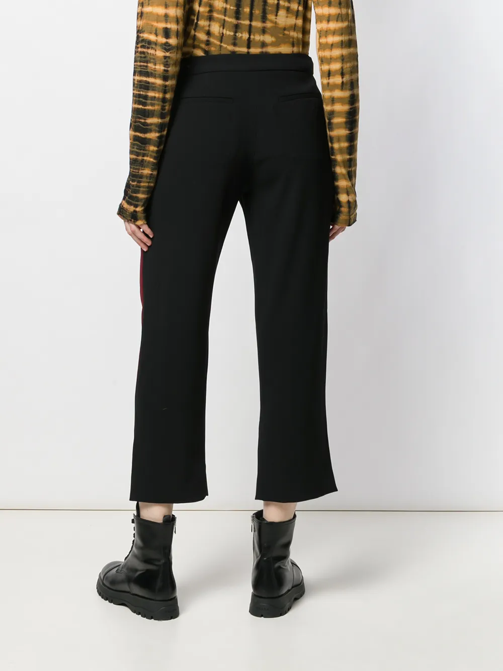 Kenzo Gestreepte pantalon Zwart