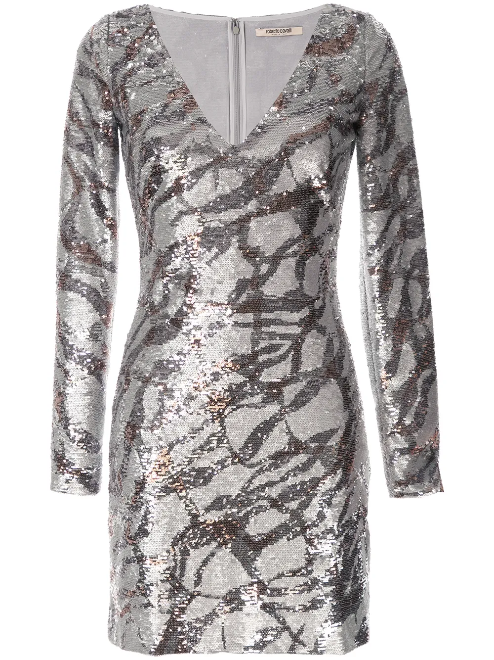 Roberto Cavalli Bodycon jurk Grijs