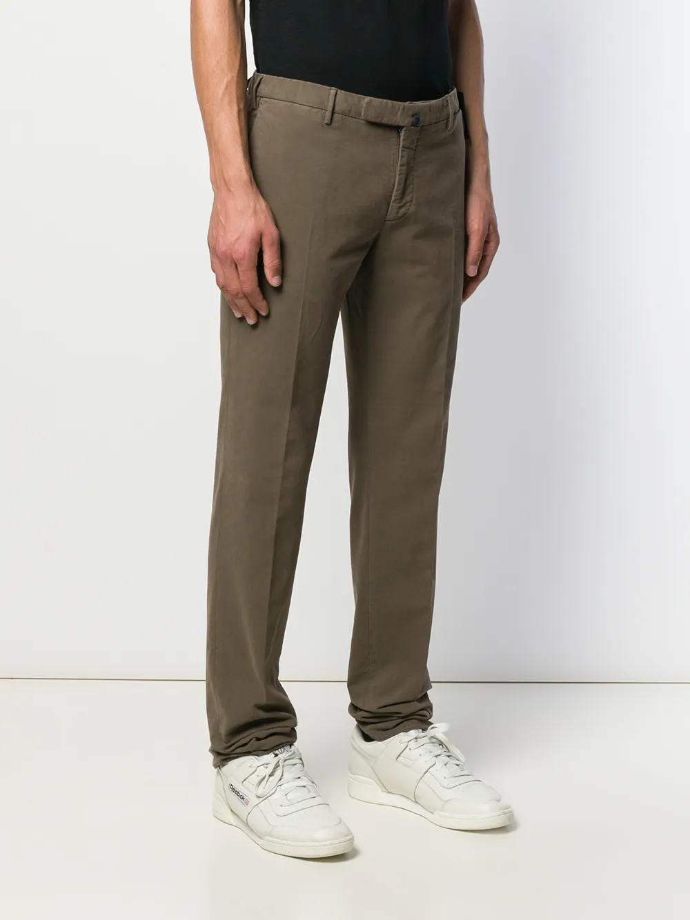 Incotex Klassieke chino Bruin