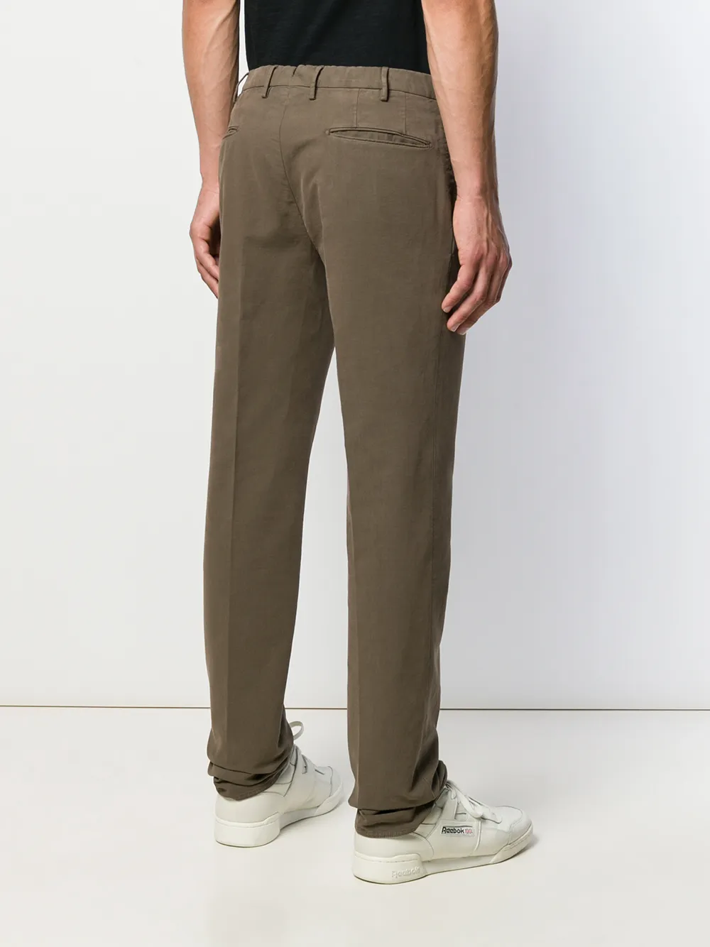Incotex Klassieke chino Bruin