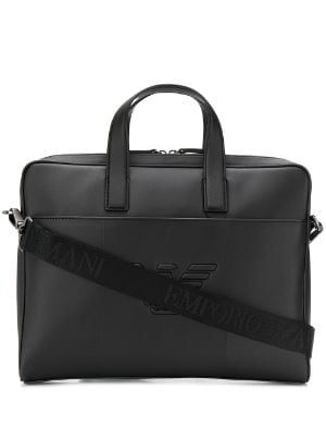 emporio armani laptop bag