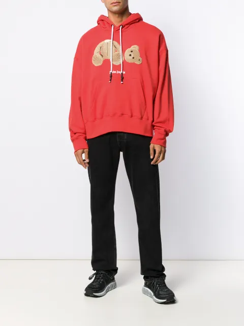 palm angels teddy bear long sleeve