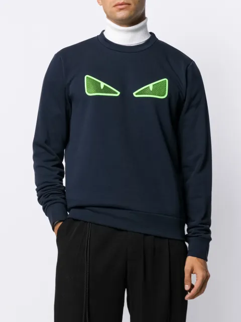 Fendi Bag Bugs Eyes Sweatshirt 