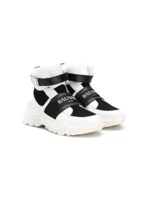 Sneakers van Balmain Kids Designermode voor kinderen Tops van Balmain Kids Designermode voor kinderen Farfetch