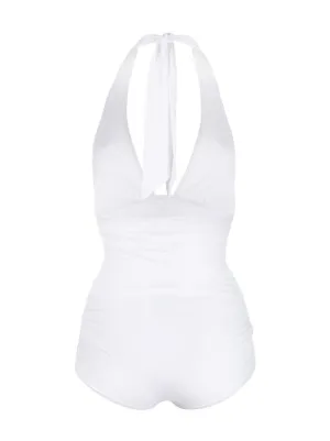 Dolce ＆ Gabbana ワンピース 水着 ホルターネック 黒白 ドット Dolce & Gabbana One-Pieces for Women - Shop on FARFETCH