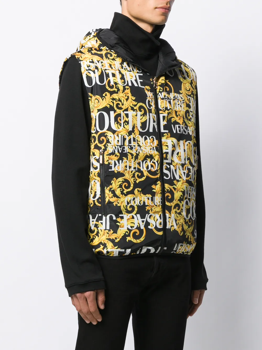 doudoune sans manche versace