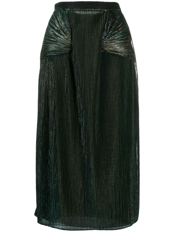 Marco De Vincenzo メタリック プリーツスカート 通販 Farfetch