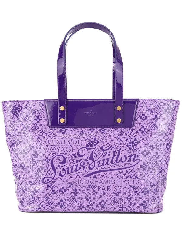 purple louis vuitton bag
