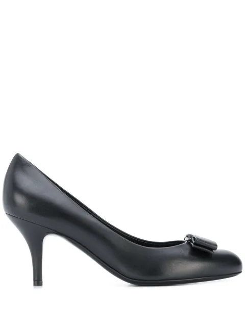 Ferragamo Carla bow detail pumps