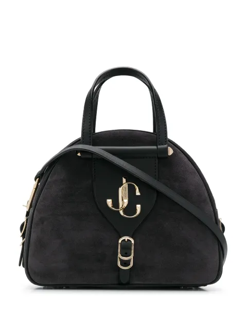 JIMMY CHOO JIMMY CHOO VARENNE BOWLING BAG - GREY
