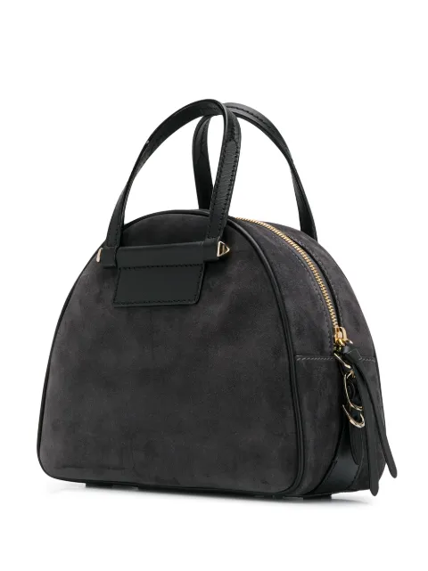 JIMMY CHOO JIMMY CHOO VARENNE BOWLING BAG - GREY