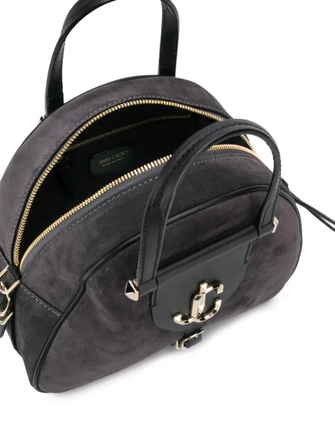 JIMMY CHOO JIMMY CHOO VARENNE BOWLING BAG - GREY