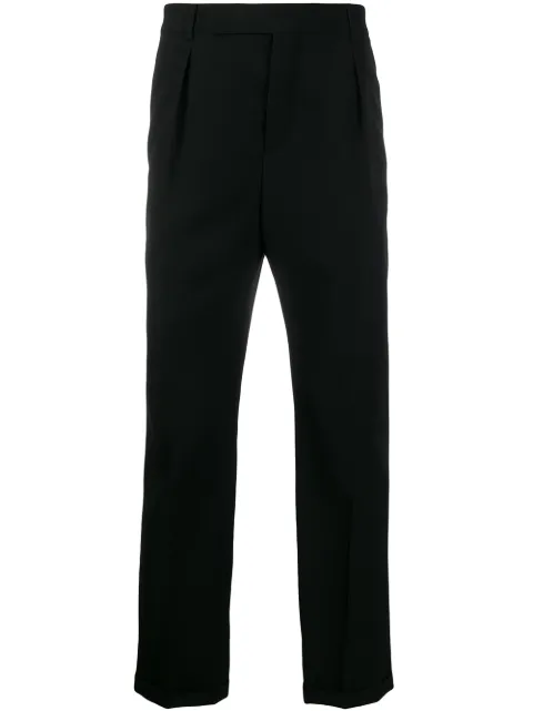 Saint Laurent cuffed tailored trousers