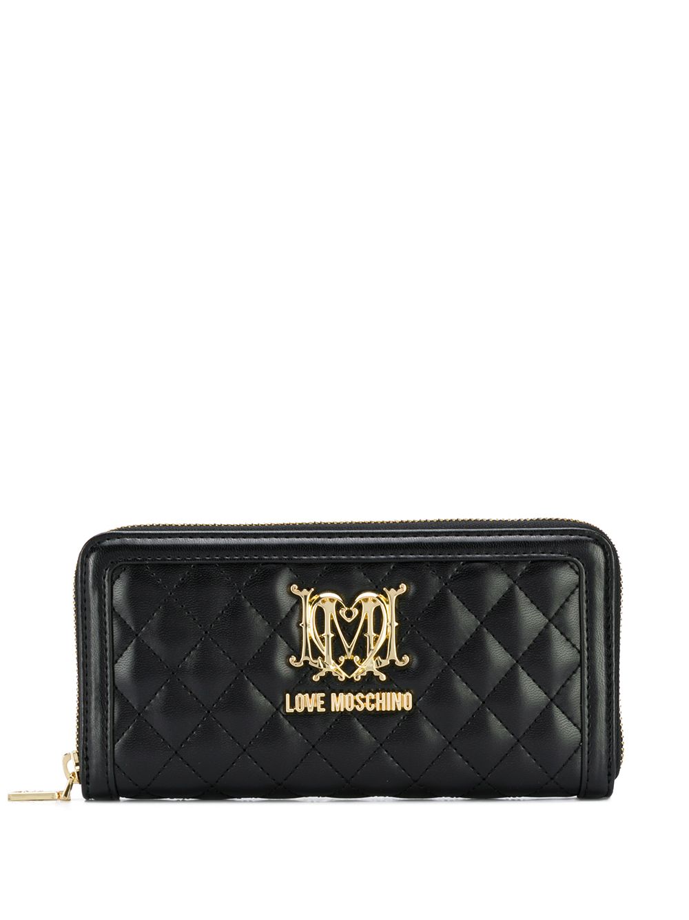 фото Love Moschino стеганый кошелек с логотипом