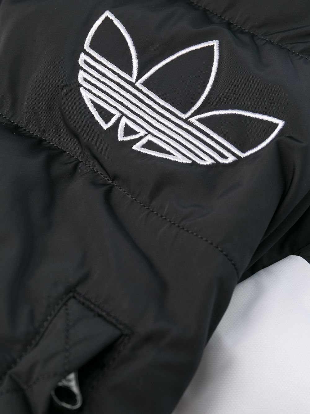 womens adidas cropped puffer jacket