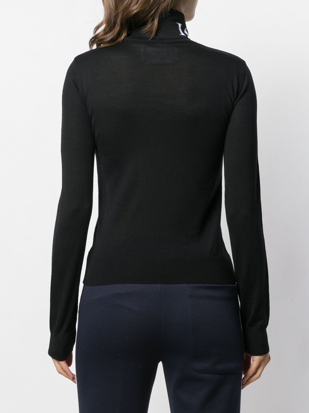Shop Iceberg logo roll-neck jumper with Express Delivery - FARFETCH
