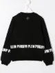 Image 2 of Philipp Plein Junior logo print sweatshirt