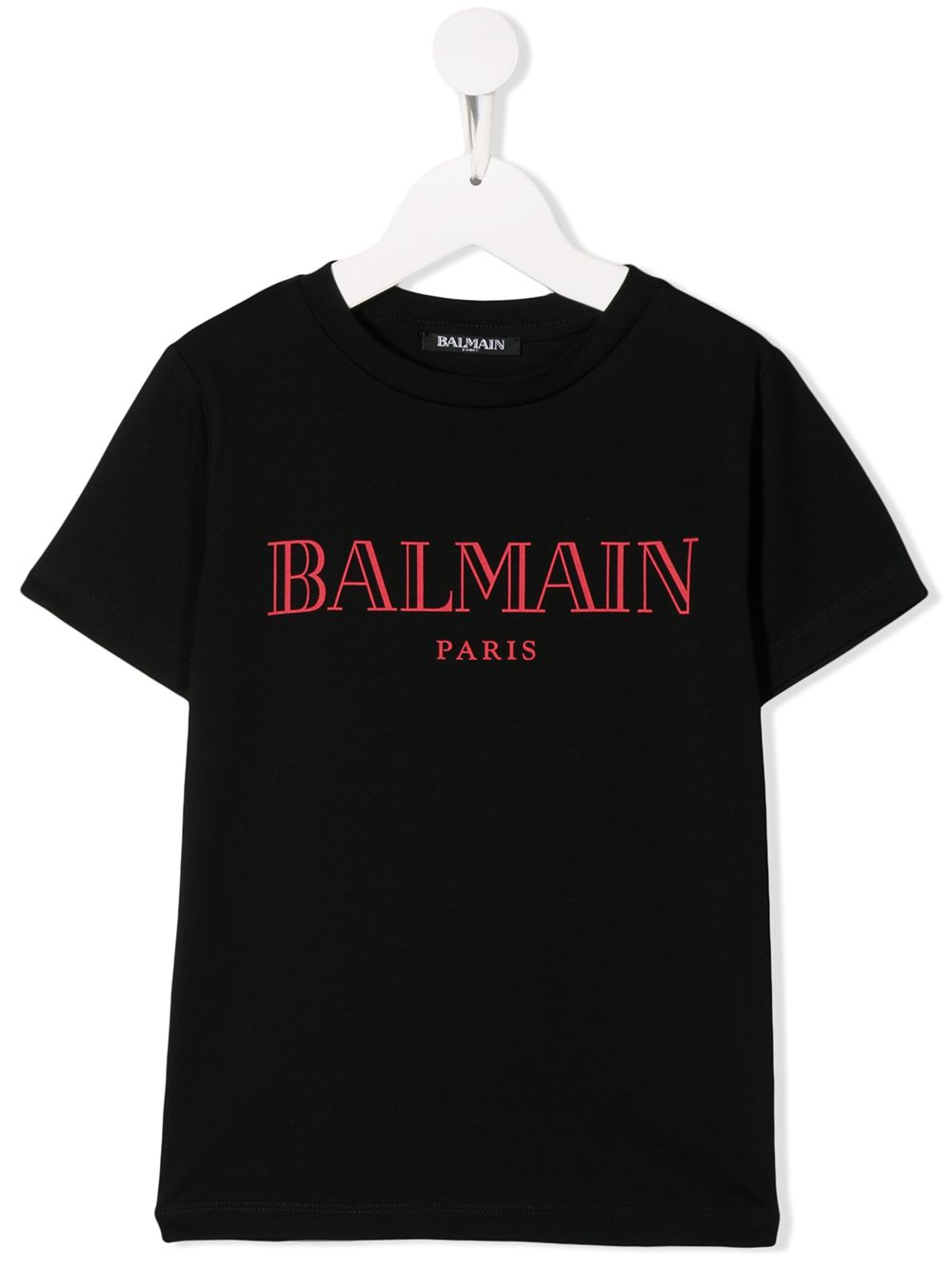 фото Balmain kids футболка с логотипом