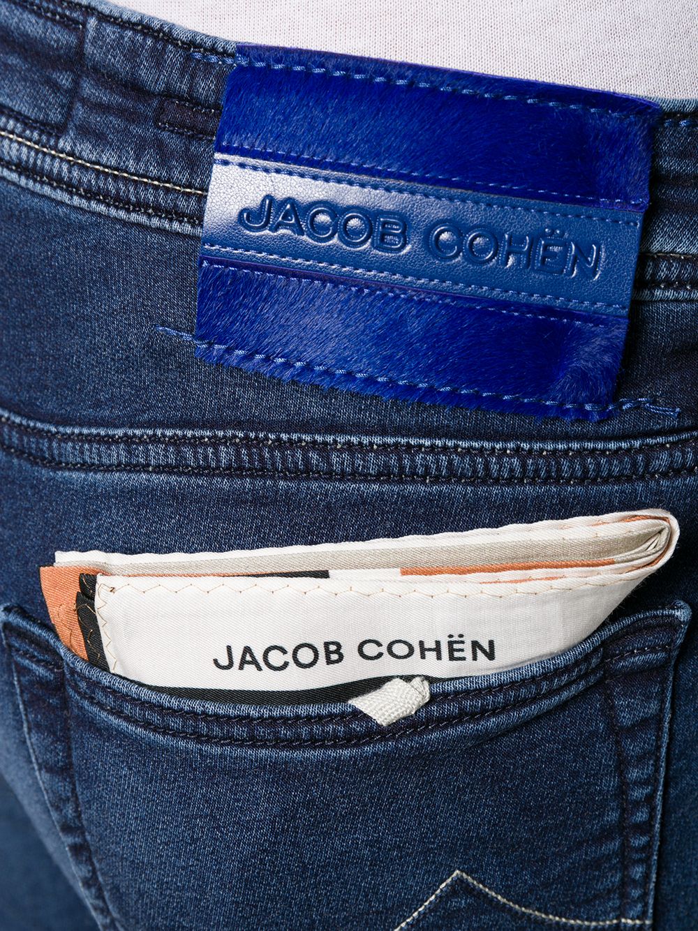 фото Jacob cohen джинсы кроя слим