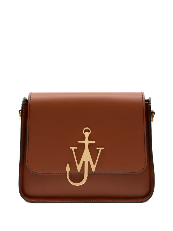 JW Anderson Anchor Logo Box Bag in Brown