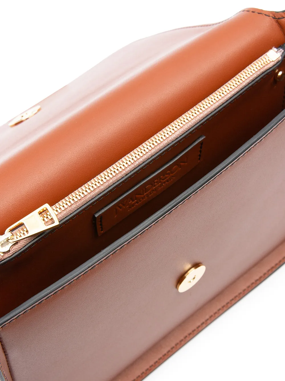 JW Anderson Anchor Logo Box Bag in Brown, view 5