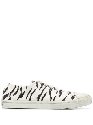 saint laurent zebra sneakers