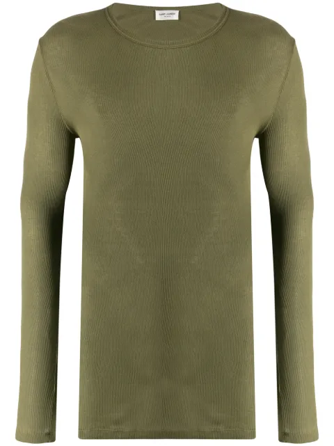 saint laurent long sleeve shirt