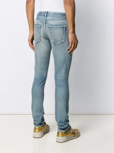 Saint Laurent 5 pocket skinny-fit jeans 